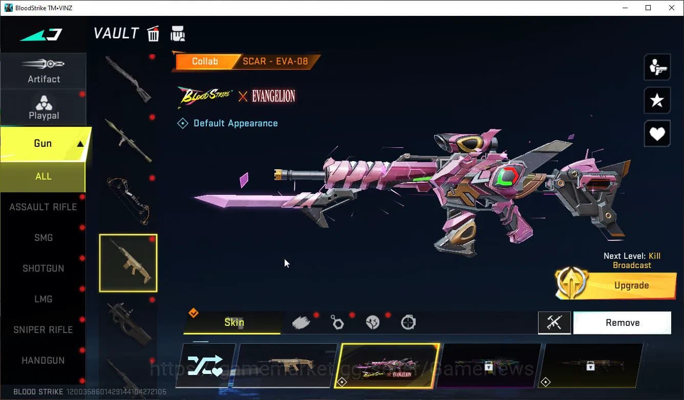 Blood Strike Accounts ASIA|Colab BLEACH Byakuya,EVA(SCAR,MCX)+14 ULTRA(Z image 2