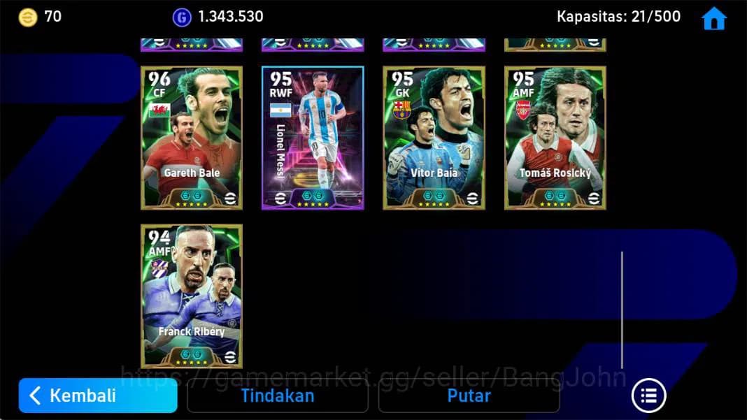 eFootball Accounts Android|PW 3184|totti epc new,C palmer big,oshea l image 2