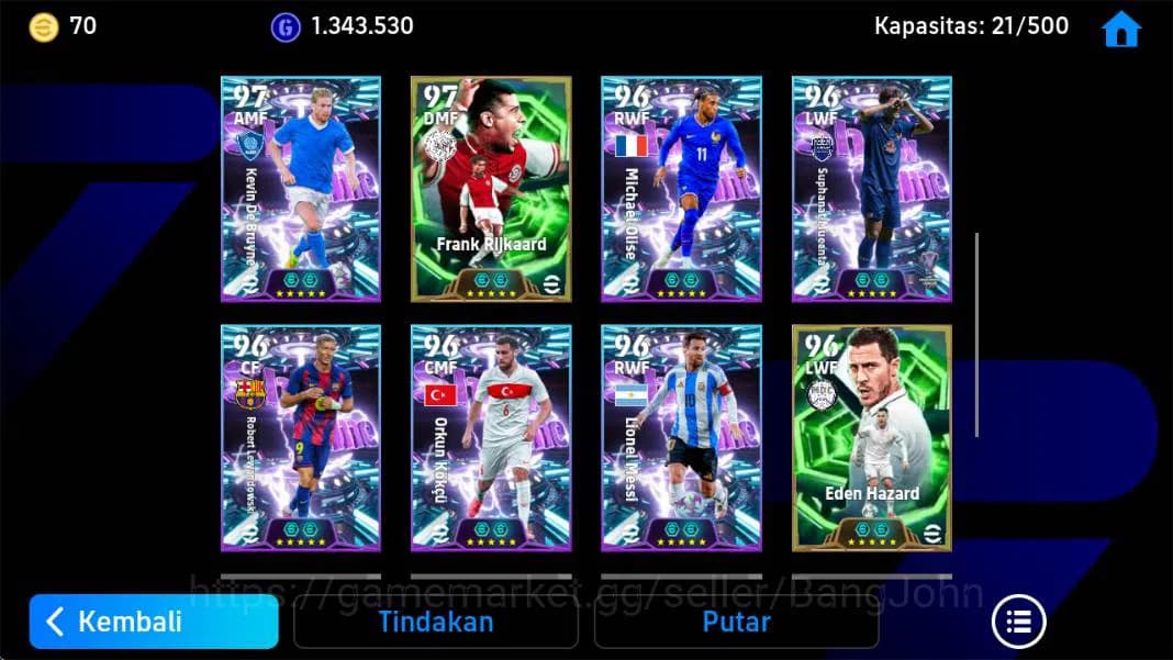 eFootball Accounts Android|PW 3184|totti epc new,C palmer big,oshea l image 3