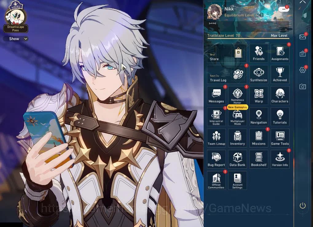 Honkai Star Rail Accounts Asia|TL 70|Phainon Prem Team+1 Sign|15 Limited|[Ev image 1