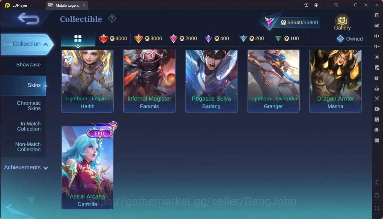 Mobile Legends: Bang Bang Accounts Global|Hero 106|Skin213|Renowned|Prime Claude|KOF image 10