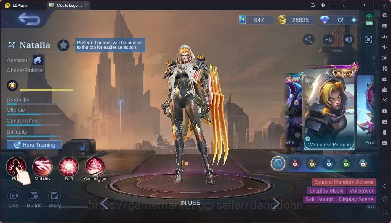 Mobile Legends: Bang Bang Accounts Global|Hero 106|Skin213|Renowned|Prime Claude|KOF image 7