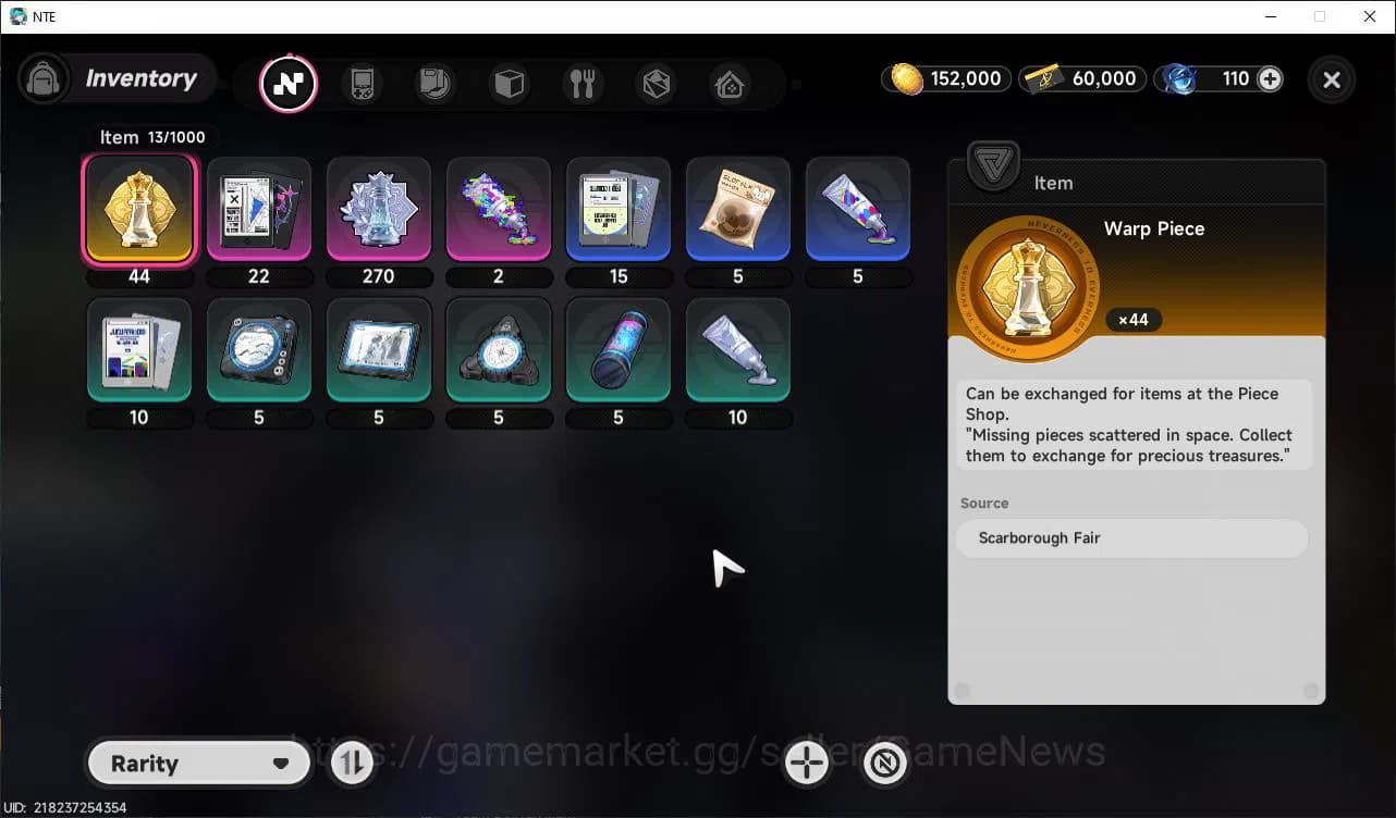Neverness to Everness Accounts GLOBAL EU| HL 3| 1 SSR Limited Meta Nanally + Skin image 7