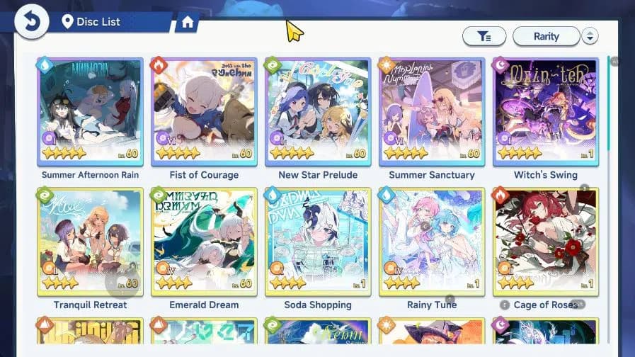 Stella Sora Accounts GLOBAL Lv27| 4 SSR 1 Limit (NazukaT3), Chixia, Ger image 4