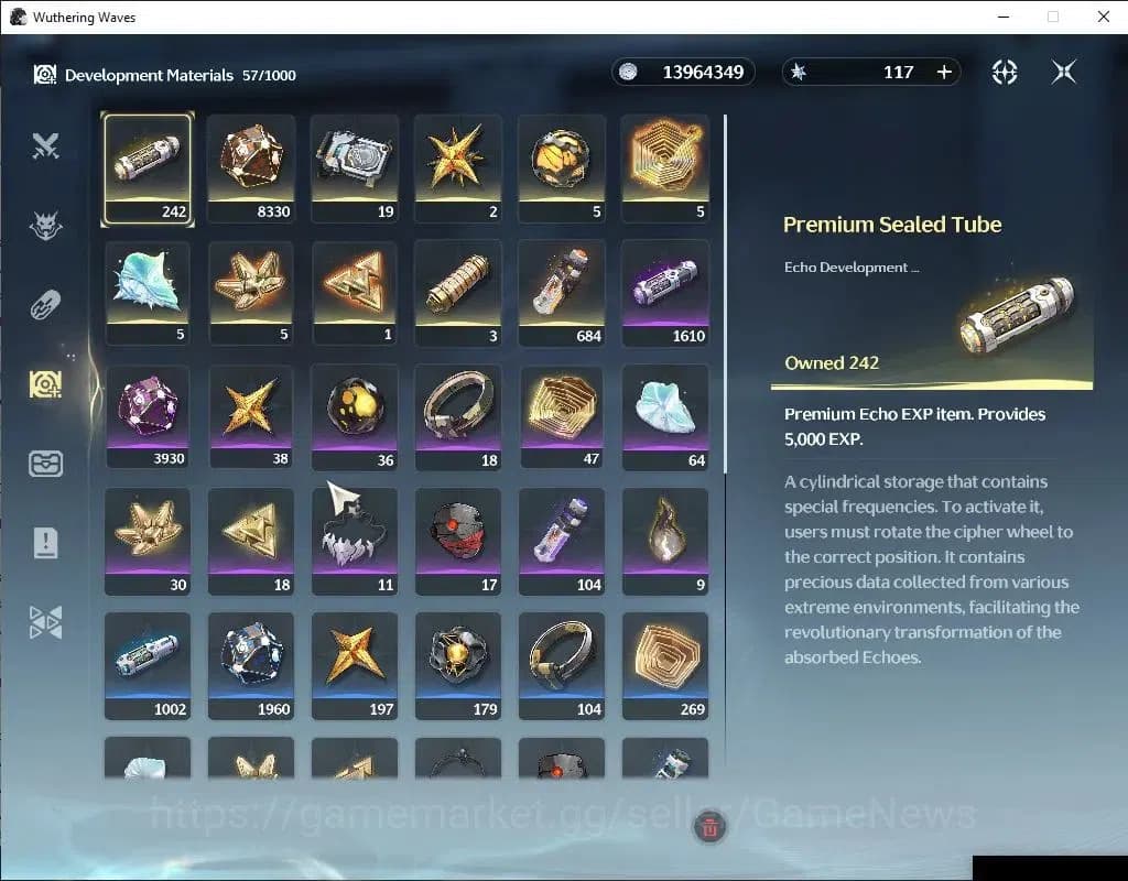Wuthering Waves Accounts NA | UL 47 | 114 Lustrous | 1 Limited | Hiyuki R3 image 7