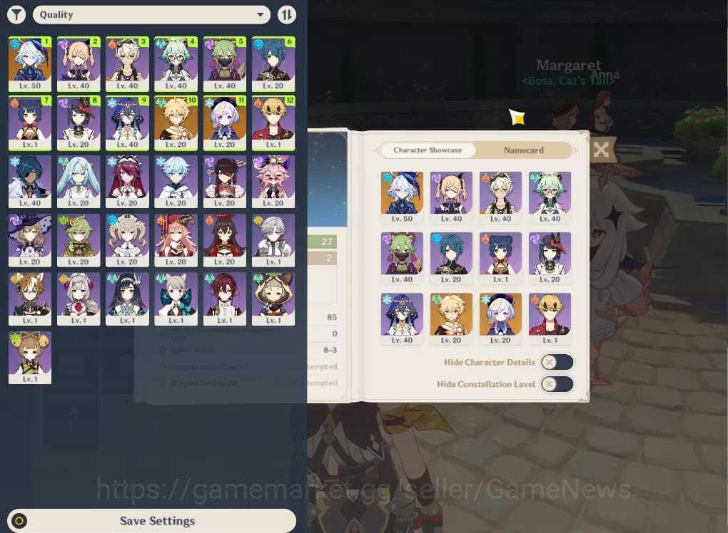 Genshin Impact Accounts ASIA|AR27|Starter|1Limited+1(*5Weapon)|Furina,Qiqi image 2