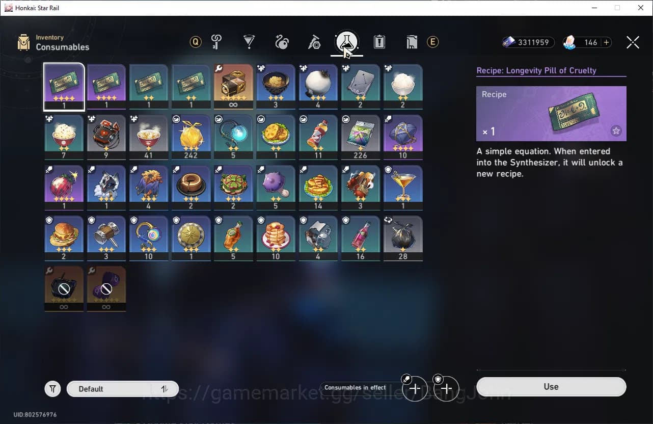 Honkai Star Rail Accounts ASIA|TL 68||10 limit|Castorice+sign,Tribbie+sign,T image 9
