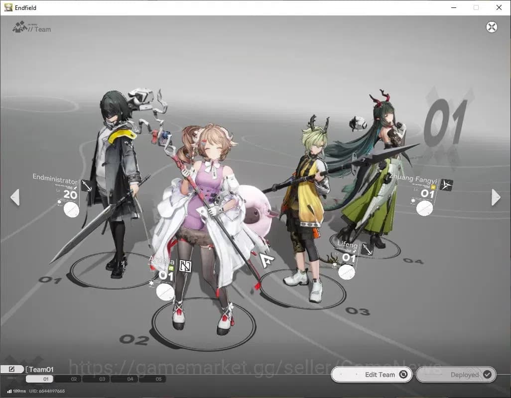 Arknights: Endfield Accounts NA/EU|Fresh Starter|Lv2|3SSR(1Limited)+1(*6WP)|(Zh image 8