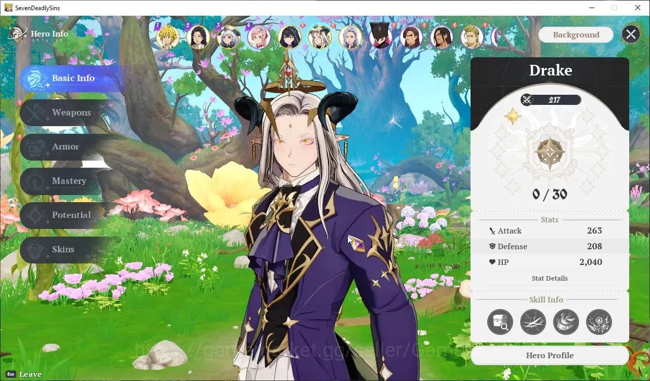 The Seven Deadly Sins: Origin Accounts SEA|Lvl 41|6 SSR|MeliodasP6,MannieP5,GuilaP2,Cloth image 10