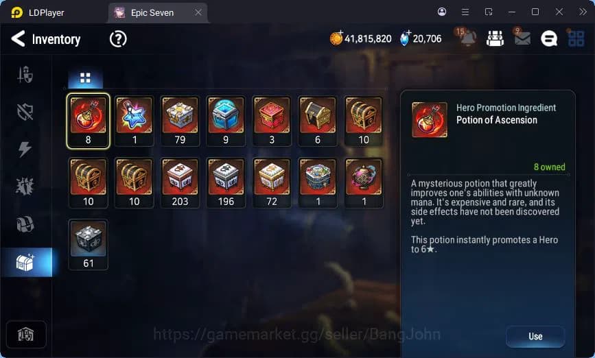 Epic Seven Accounts Global Unverif | 6ML | 7 ML | LOTS | Cermin | Aven image 10