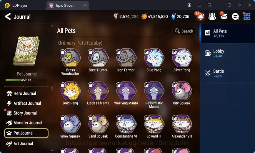 Epic Seven Accounts Global Unverif | 6ML | 7 ML | LOTS | Cermin | Aven image 19