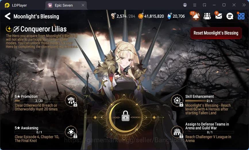 Epic Seven Accounts Global Unverif | 6ML | 7 ML | LOTS | Cermin | Aven image 3