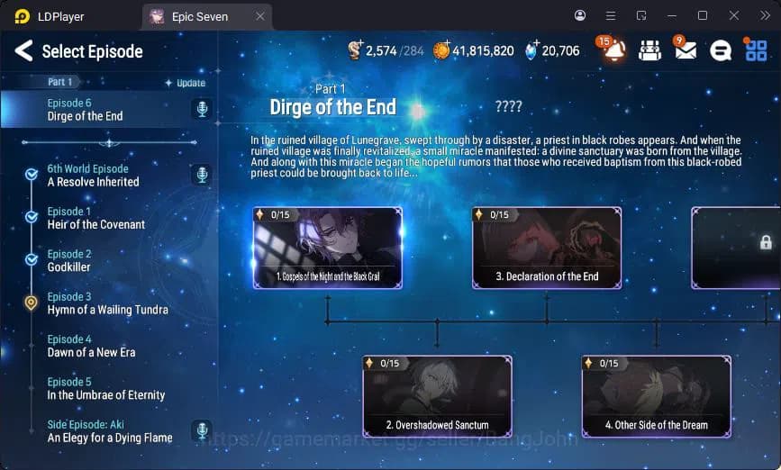 Epic Seven Accounts Global Unverif | 6ML | 7 ML | LOTS | Cermin | Aven image 8