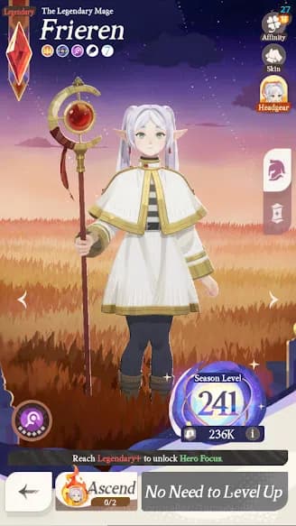 AFK Journey Accounts GLOBAL | Starter | 2 Collab (Frieren & Himmel), 1 image 1