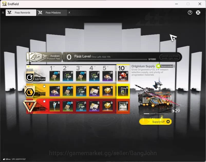 Arknights: Endfield Accounts "Starter Fresh | NA/EU | New Horizons On | Day 2 S image 9