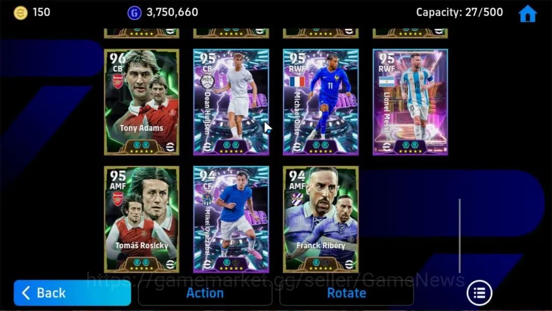 eFootball Accounts Android|Jaap Stam,Lothar Matthausm,Dimitar Berbato image 12