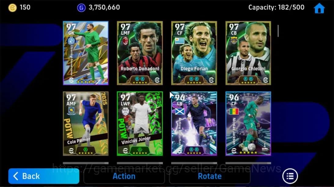 eFootball Accounts Android|Jaap Stam,Lothar Matthausm,Dimitar Berbato image 6