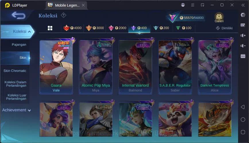 Mobile Legends: Bang Bang Accounts Global|Hero 132|Skin 200|Legend Franco+Gord,KP Tha image 12