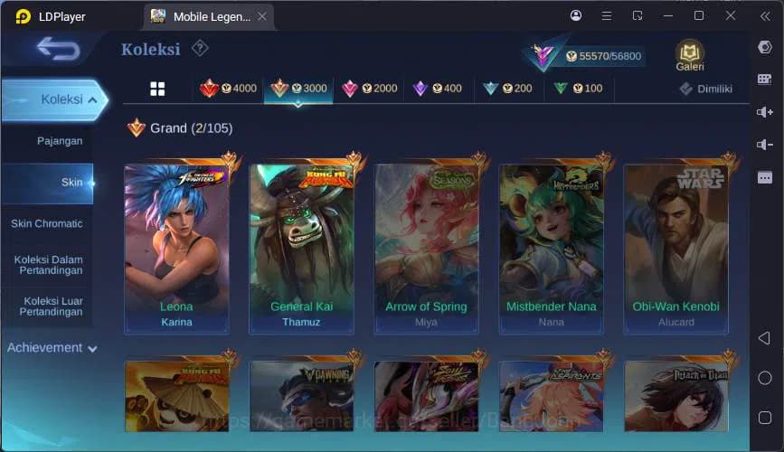 Mobile Legends: Bang Bang Accounts Global|Hero 132|Skin 200|Legend Franco+Gord,KP Tha image 16