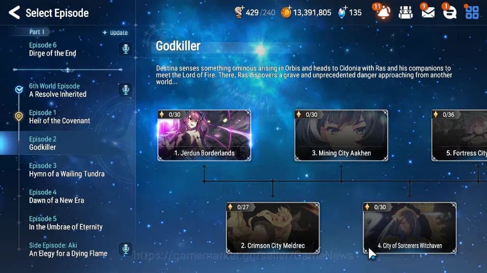 Epic Seven Accounts GLOBAL UNVERIF|New Era|3 ML(Belian,PC Flan,NV Land image 11