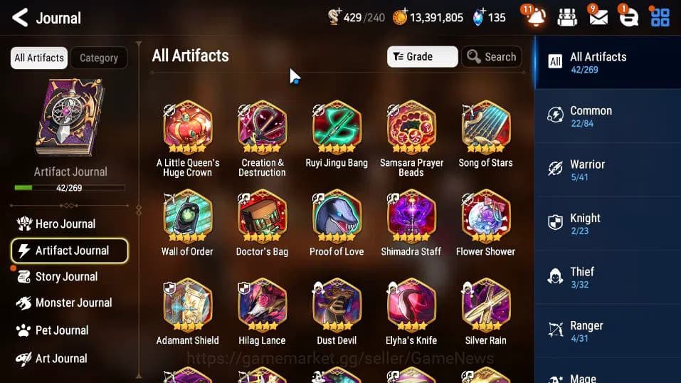 Epic Seven Accounts GLOBAL UNVERIF|New Era|3 ML(Belian,PC Flan,NV Land image 18