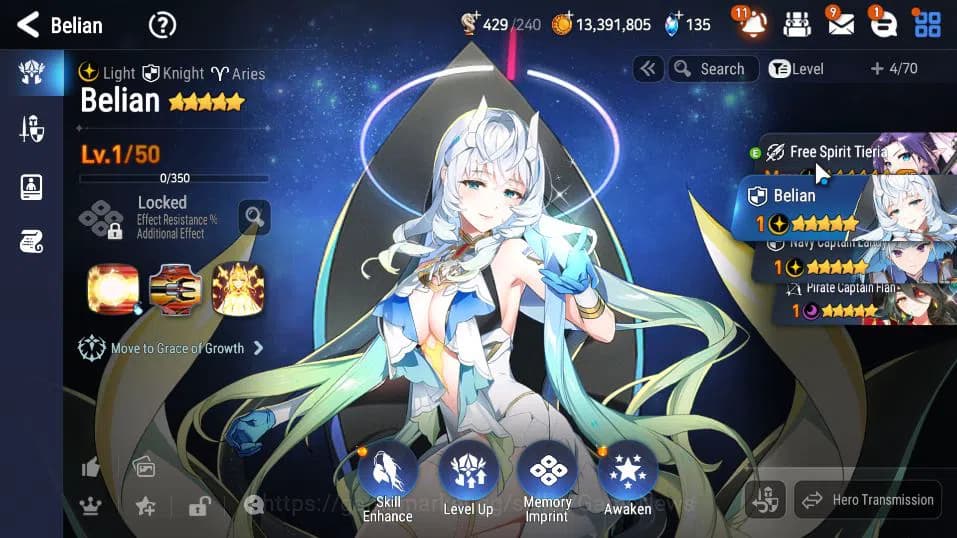 Epic Seven Accounts GLOBAL UNVERIF|New Era|3 ML(Belian,PC Flan,NV Land image 2