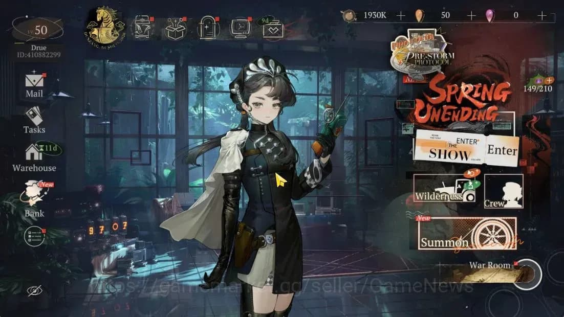 Reverse: 1999 Accounts GLOBAL|Lv50|19(*6Crew)(6Limit)|(JiuNiangziP2,Anjon image 1