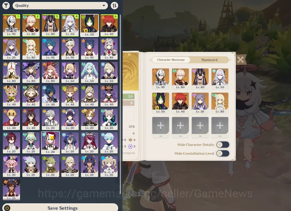 Genshin Impact Accounts ASIA|AR 55|4 Limited+ 2(*5Weapon)|Skirk,Arlecchino image 3