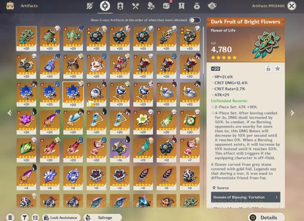 Genshin Impact Accounts ASIA|AR 55|4 Limited+ 2(*5Weapon)|Skirk,Arlecchino image 6