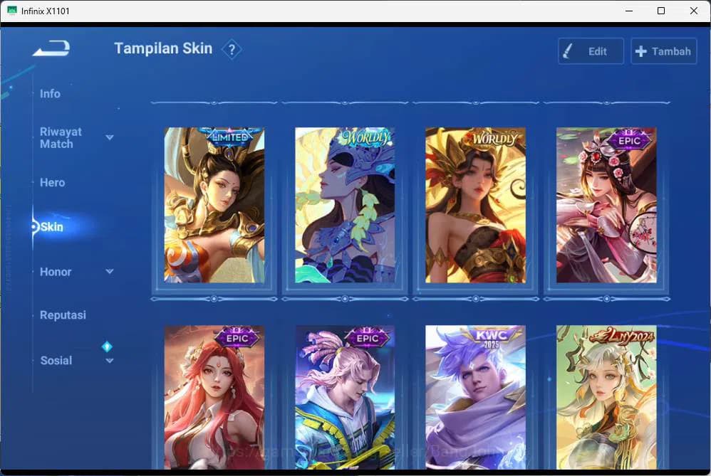 Honor of Kings Accounts GLOBAL | hero 112, skin 137 Sxnx hao yi, legend al image 8
