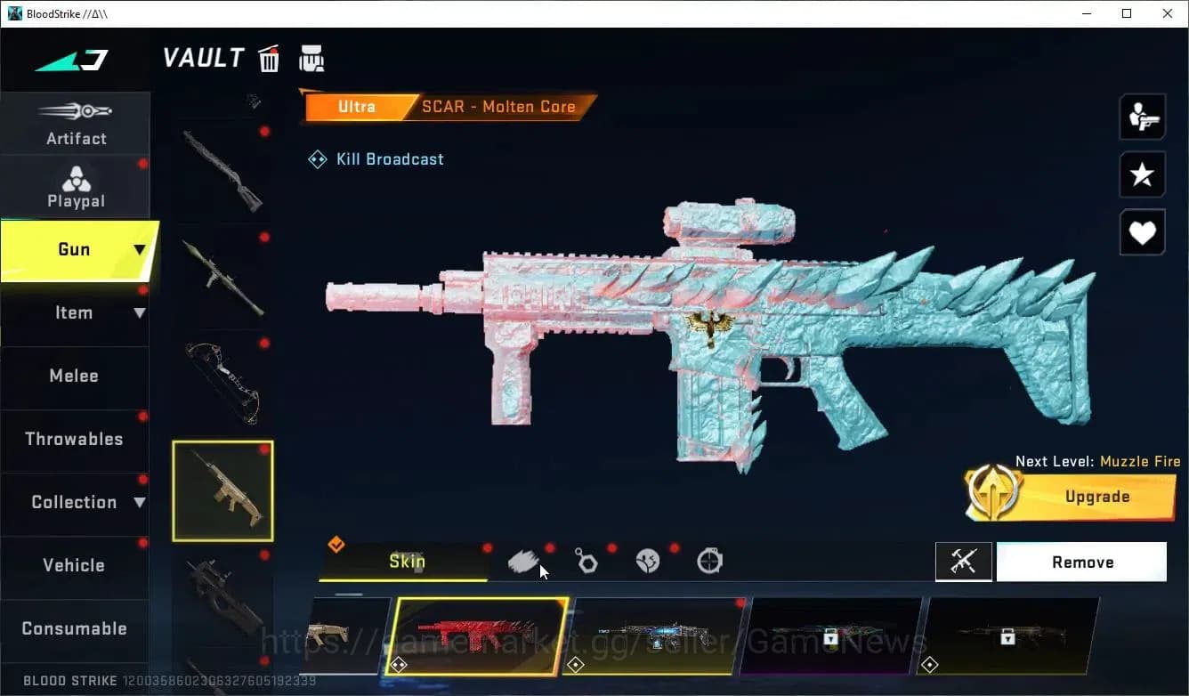 Blood Strike Accounts ASIA|11 ULTRA[ZERO,JET,HANK-CowBoy,M4A1,Origin12,I image 12