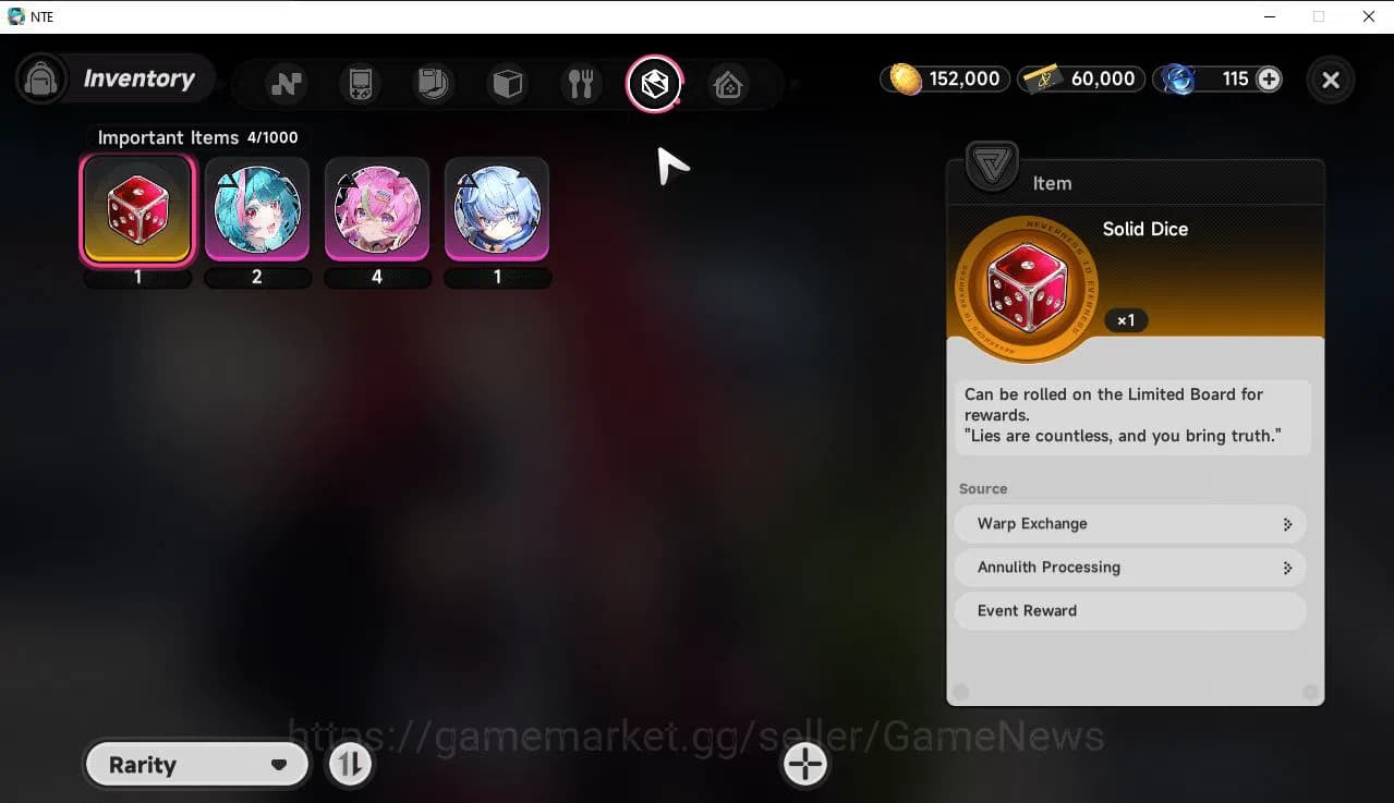 Neverness to Everness Accounts GLOBAL EU |HL 3| 1 SSR Limited Nanally|1S Arc| 4 S image 9