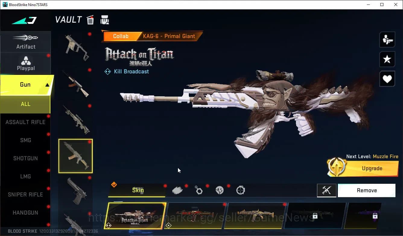 Blood Strike Accounts ASIA|EVO FAL+Colab BLEACH(Zanpakuto,Toshiro,Byakuy image 9