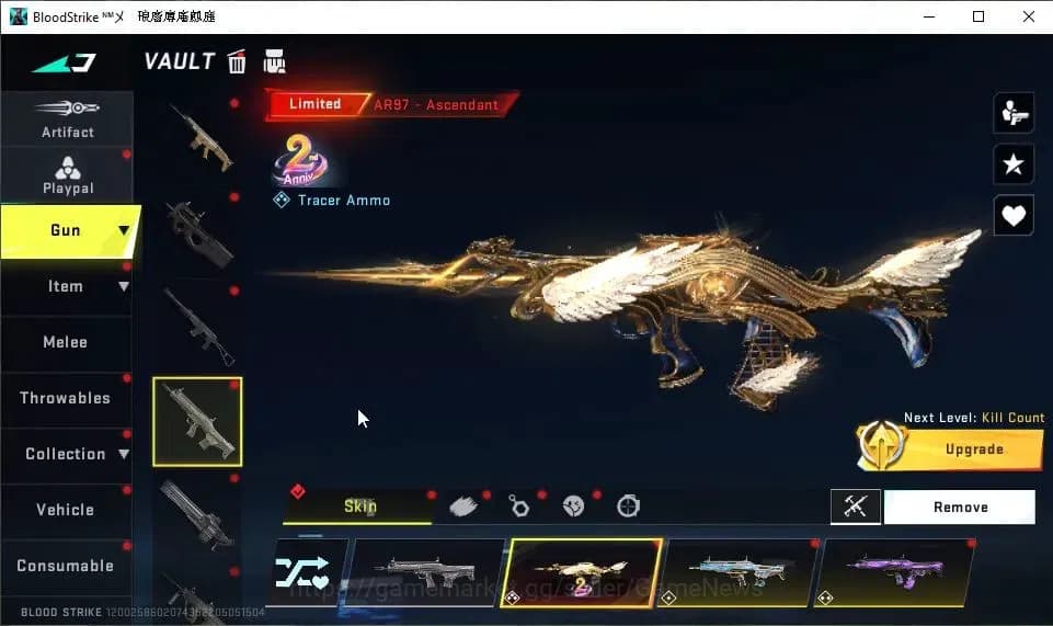 Blood Strike Accounts ASIA|3 ETERNAL[EMMA-Luxie,UMP45-Infinite Lv3,M1887 image 19