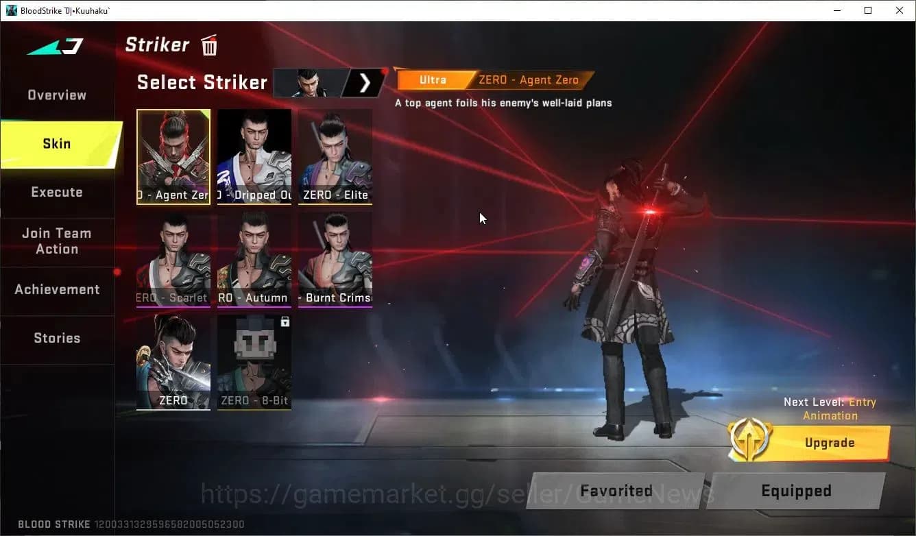 Blood Strike Accounts ASIA|Eternal Lv4 Galil-Noxdra+MELE Scythe|25 ULTRA image 3