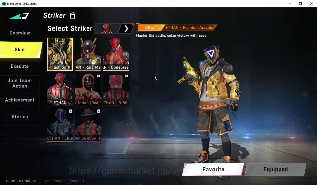 Blood Strike Accounts ASIA|Eternal Lv4 Galil-Noxdra+MELE Scythe|25 ULTRA image 6