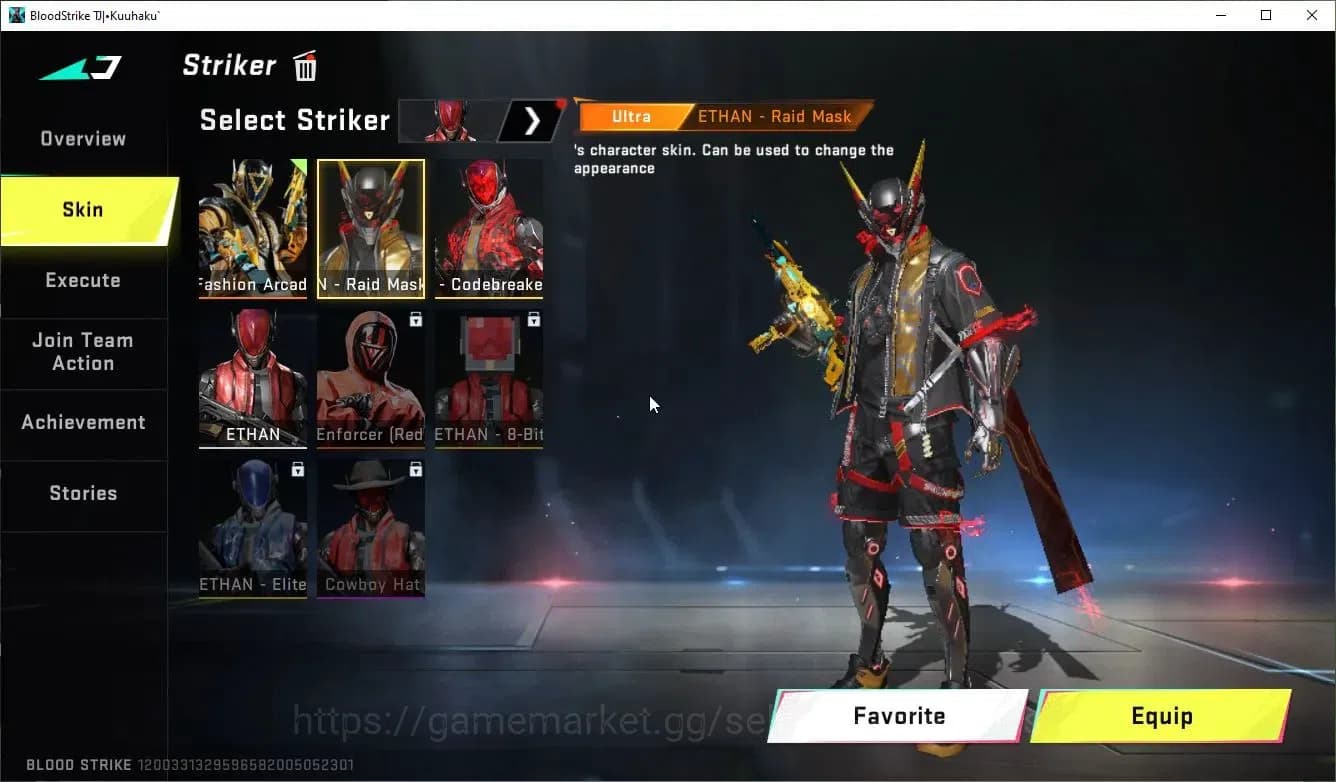Blood Strike Accounts ASIA|Eternal Lv4 Galil-Noxdra+MELE Scythe|25 ULTRA image 7