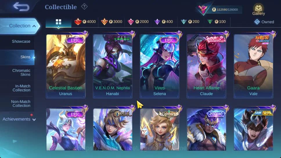 Mobile Legends: Bang Bang Accounts Hero 132|Skin 330|High Glory 71|Kishin-Lancelot,KO image 17