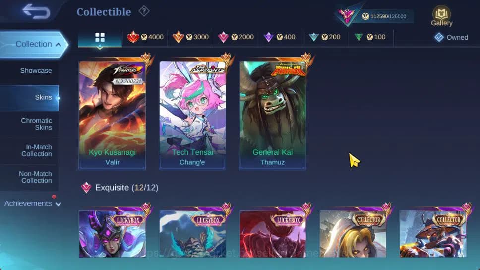 Mobile Legends: Bang Bang Accounts Hero 132|Skin 330|High Glory 71|Kishin-Lancelot,KO image 7