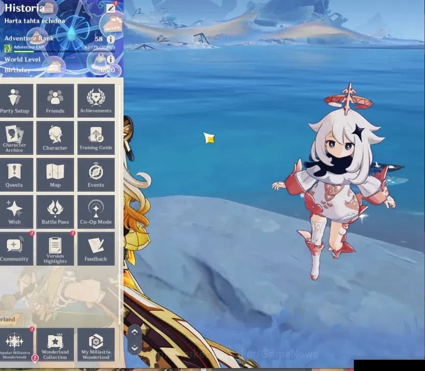 Genshin Impact Accounts ASIA|AR58|9Limited+(*5Weapon)|Arlecchino+Sign,Ziba image 2