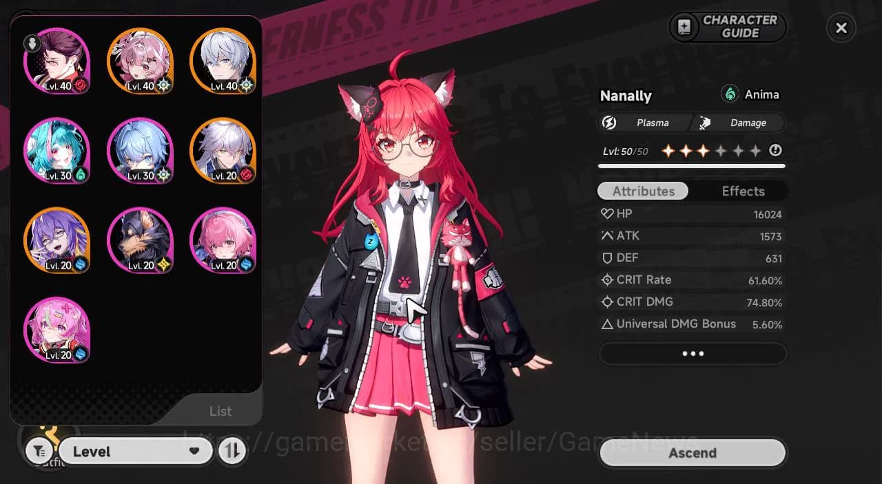 Neverness to Everness Accounts Global NA|HL 34|6 SSR[HotoriA1+Skin,Nanally+Sign,S image 2