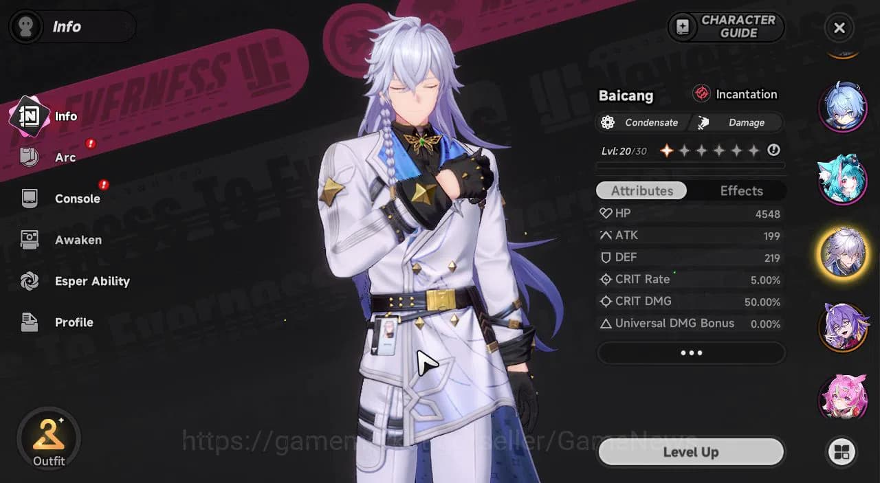 Neverness to Everness Accounts Global NA|HL 34|6 SSR[HotoriA1+Skin,Nanally+Sign,S image 7