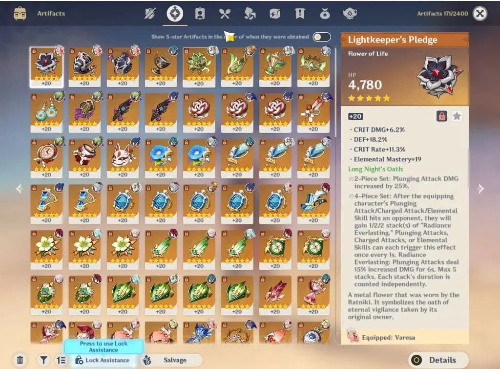 Genshin Impact Accounts Asia |AR 55|5 Limited+4(*5Weapon)|NahidaC2,Varesa, image 5