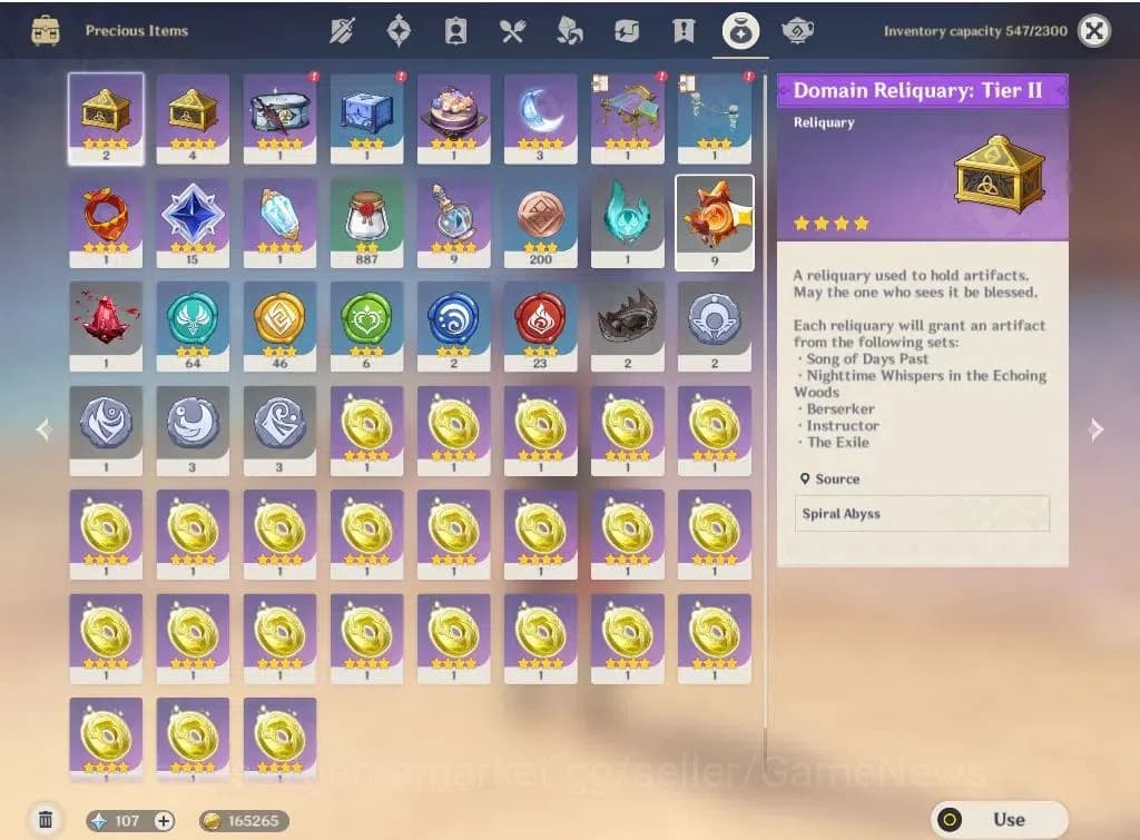 Genshin Impact Accounts Asia |AR 55|5 Limited+4(*5Weapon)|NahidaC2,Varesa, image 9