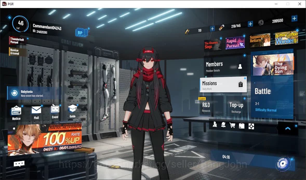 Punishing: Gray Raven Accounts EUROPE|Lv 46 | [S Nirvantia,S Crepuscule,S LuciaCW image 13