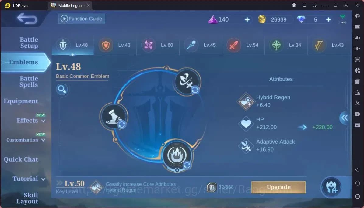 Mobile Legends: Bang Bang Accounts GLOBAL Hero 65 Skin 70|Transformers Roger|Luckybox image 10