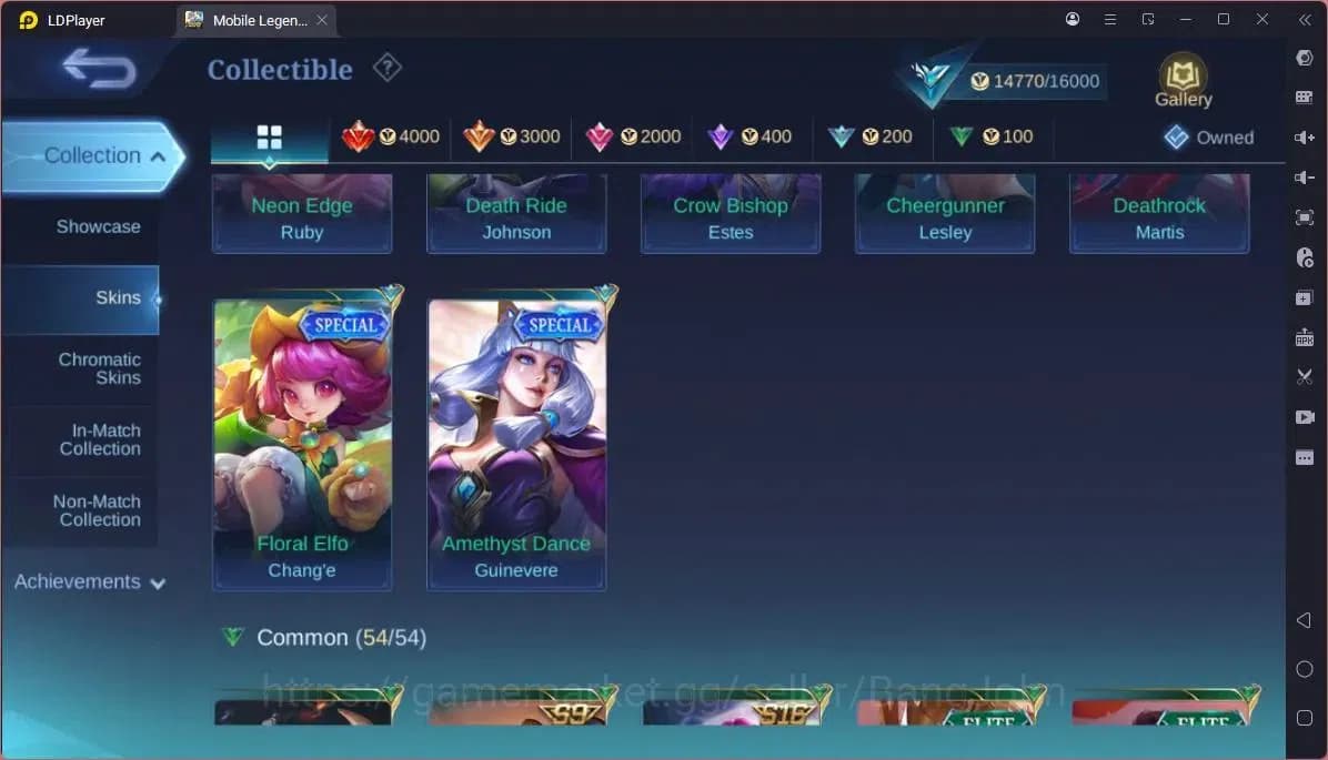 Mobile Legends: Bang Bang Accounts GLOBAL Hero 65 Skin 70|Transformers Roger|Luckybox image 2