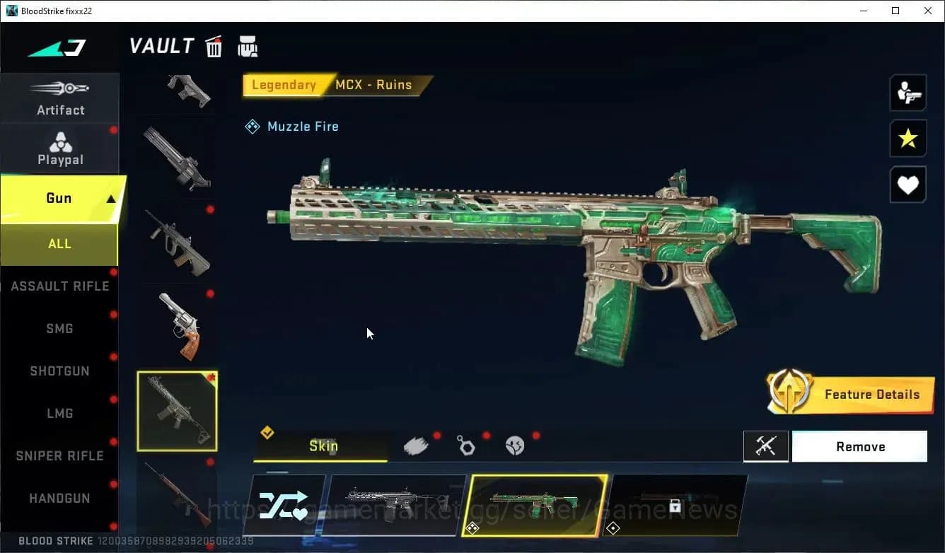 Blood Strike Accounts ASIA|ETERNAL Deser Eagle-Scorpion+Collab 7 DS QBZ9 image 10
