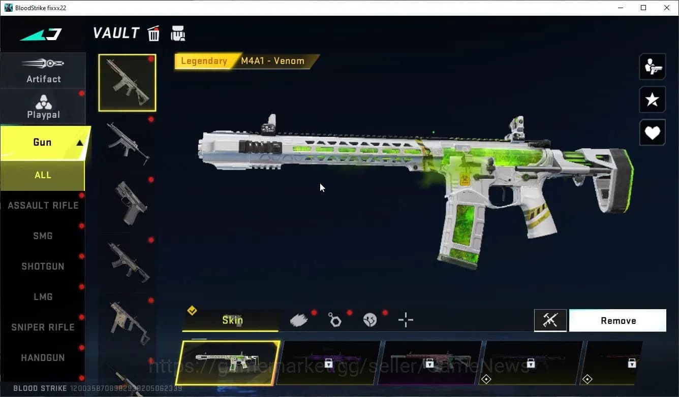 Blood Strike Accounts ASIA|ETERNAL Deser Eagle-Scorpion+Collab 7 DS QBZ9 image 8