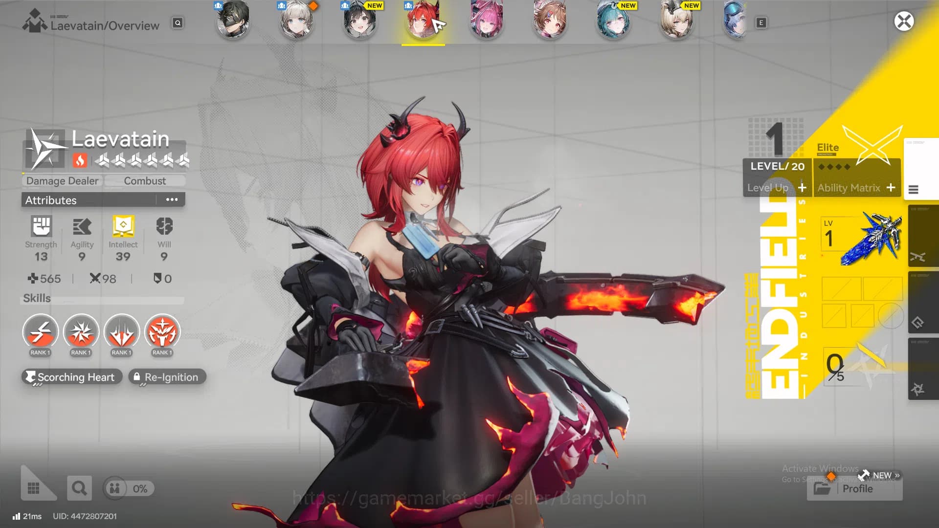 Arknights: Endfield Accounts Starter Skip Tutor | ASIA | Laevatain | Yvonne | A image 2